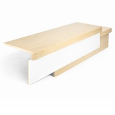 Stair Cladding Oak Tread with Reversible Riser 1500mm (Unfinished)