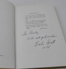 *SIGNED* The Saga of Scott Aviation Corporation By Earle M Scott (HC, 1973)