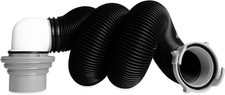 RV Sewer Kit - with pre-installed fittings,10 ft. sewer hose, with 4-in-1adapter