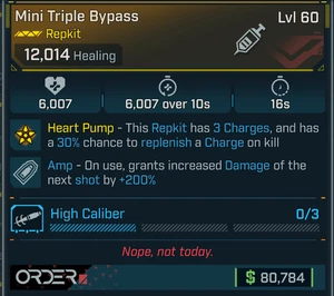 Frontières 4 ⭐ LEVEL 60 ⭐MINI TRIPLE BYPASS REPKIT ⭐AMP