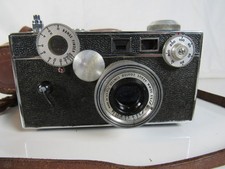 Argus C3 35mm Rangefinder Brick Camera w/ Cintar 50mm f3.5 50mm Lens Has film