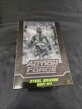 Valaverse Action Force Night Ops Steel Brigade 6  Figure Rare BBTS EXCLUSIVE New