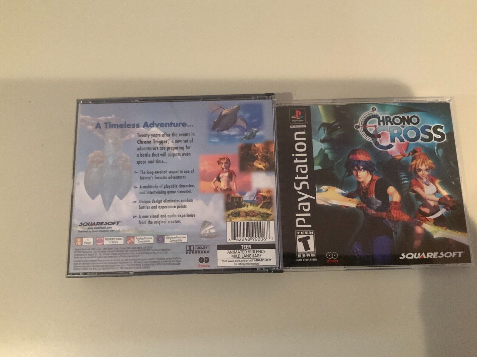 Chrono Cross - Playstation 1 - PS1 - PS2 - PS3