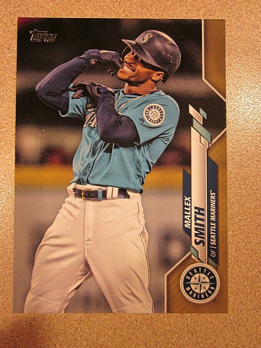 2020 TOPPS SERIES 1 #303 MALLEX SMITH GOLD BORDER SEATTLE MARINERS