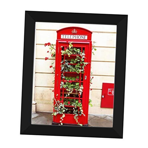 Picture Frame, Photo Frame for Wall Mounting or Tabletop Diaplay, 1 8x10 Black