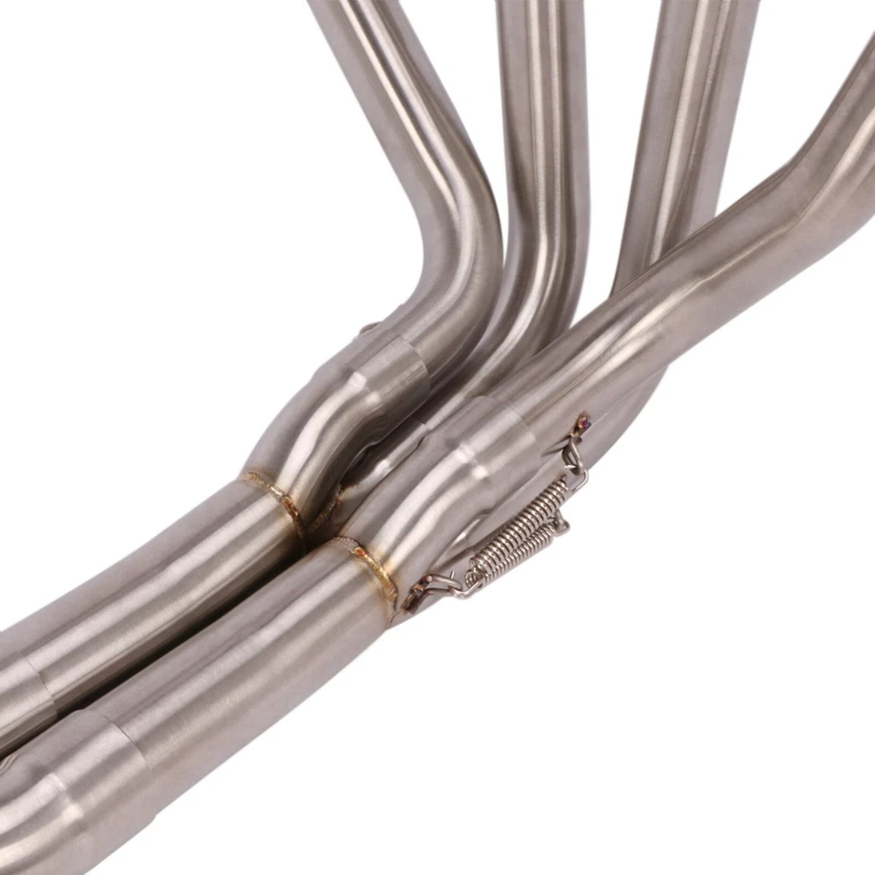 Slip for Kawasaki Z900 2017-2024 Modified System Exhaust Header Front Link Pipe Foto 3 de 4