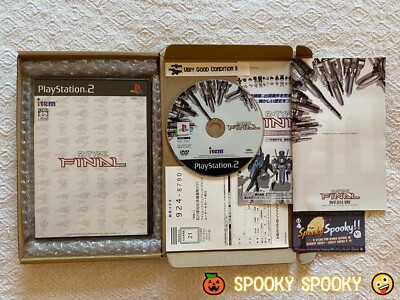 R Type Final PS2 - NTSC-J Japan sehr guter Zustand CIB mit Reg - hochwertige Verpackung