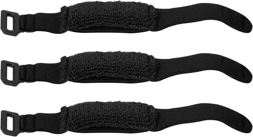 Cheerock 3pcs Bass Guitar String Mute Damper, Cotton Bass Guitar Fret Wrap Mute,