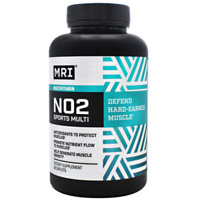 MRI NO2 SPORTS MULTI - 90 Caplets - Multivitamin MUSCLE VITAMINS - NO2 BLACK