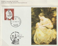 United Nations UNICEF Art Card WABRIA Walsrode 1984