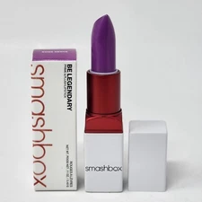 Smashbox  Some Nerve Be Legendary Prime & Plush Lipstick Full Size Purple