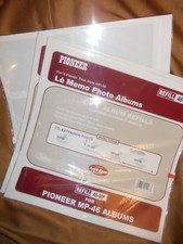 3 Pack Pioneer white Refill 15 Sheets for BSP-46 Photo Album - hold 180 4x6