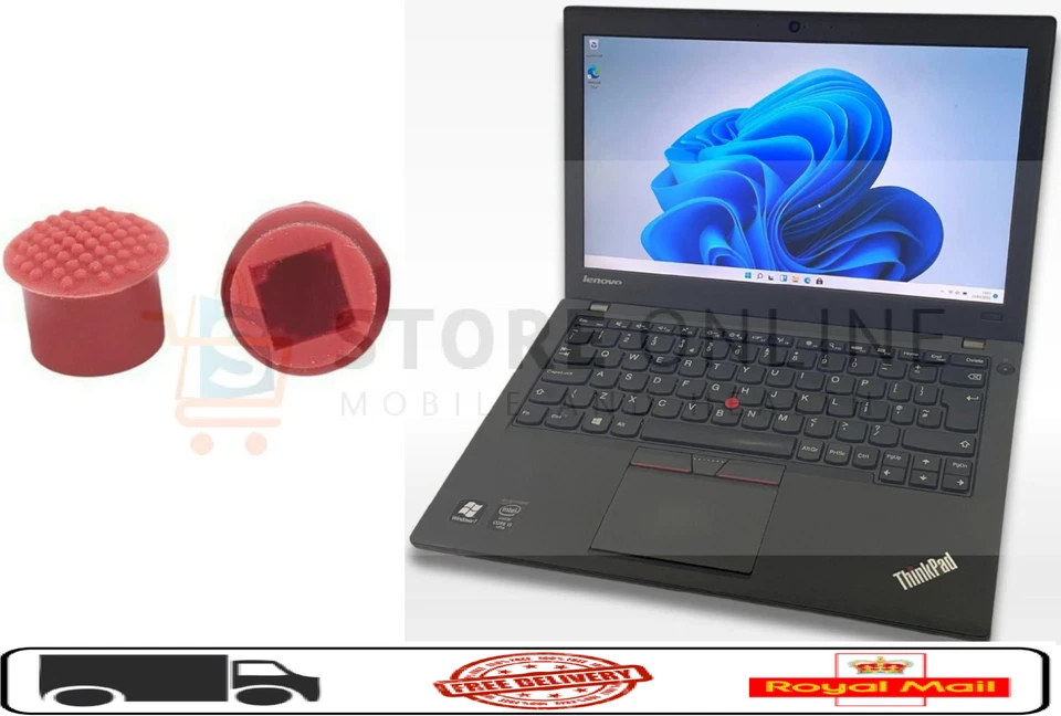 Mouse Trackpoint Red Rubber Cap For IBM Lenovo Thinkpad Cap Button 4mm x 4mm