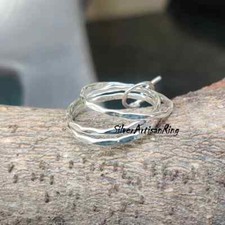 Stacking Ring / 925 Sterling Silver Ring/ Dainty Beaded Ring/ Three All Size