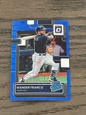 2022 Donruss Optic Blue Pandora Wander Franco Rated RC #34 Tampa Bay Rays /99