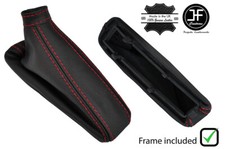 ROT NAHT LEDER HANDBREMSE+KUNSTSTOFFRAHME F?R ALFA ROMEO GTV SPIDER 95-05