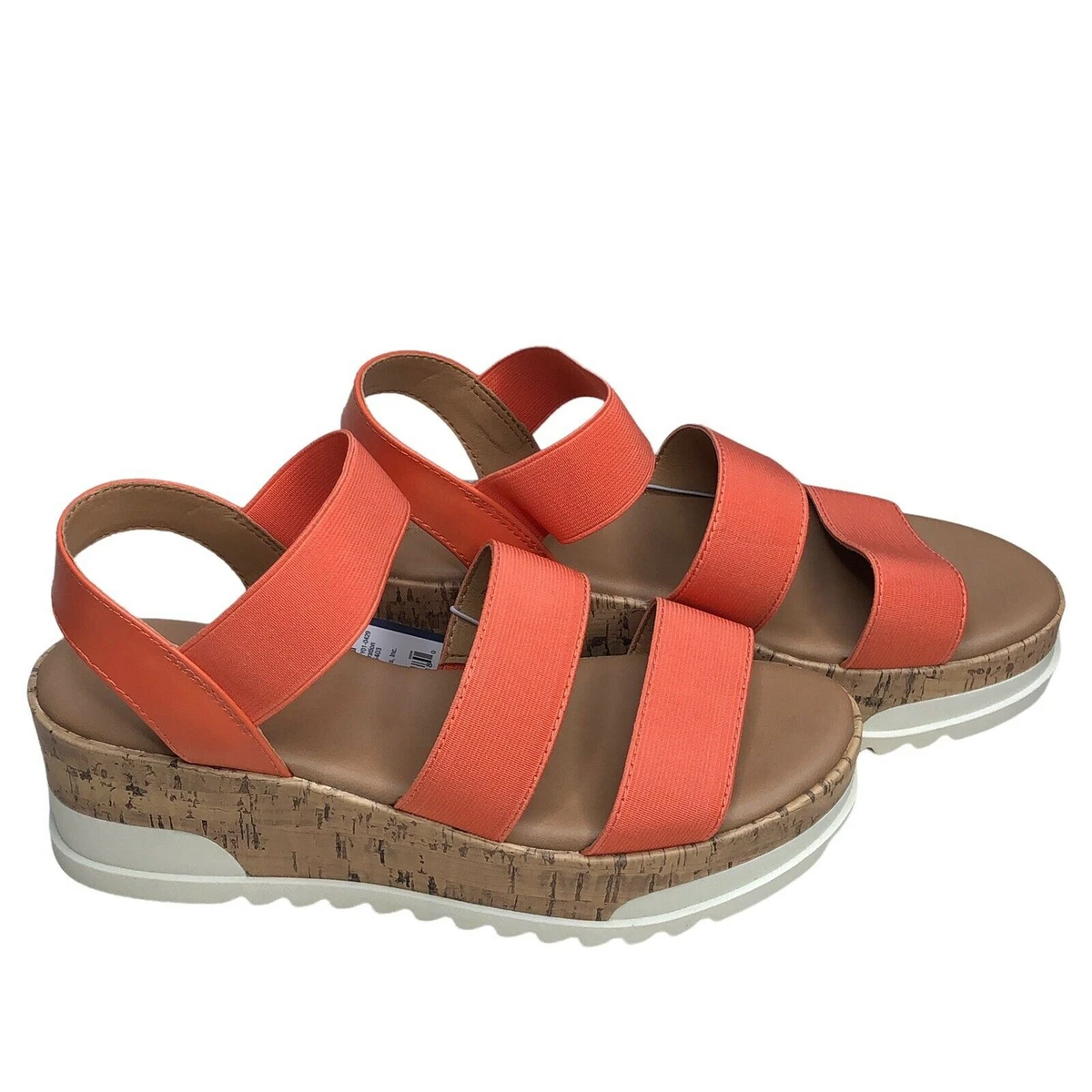 Universal Thread Benni Heels Sporty Platform Sandals Contoured