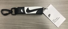 NWT 100 AUTHENTIC NIKE AIR KEY HOLDER WRIST LANDYARD BLACK  WHITE