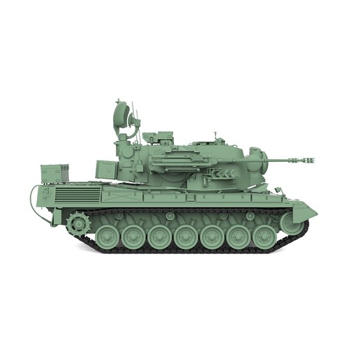 SS87699 1/87 HO Scale Railway Military Model German FlakPzGepard 1A2 SPAA TrackB - Picture 4 of 8