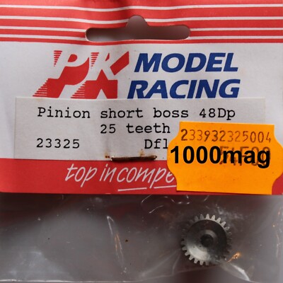 23325 PINION SHORT BOSS 25T 48DP PRECISION REINFORCED METAL TEAM CORALLY