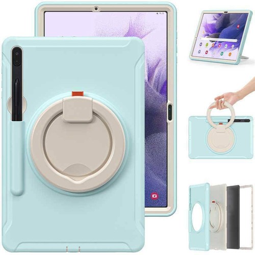 Für Samsung Galaxy Tab A A7 S6 Lite S7 FE/Plus stoßfeste Hartschale Ständer Hülle Cover - Bild 55 von 115