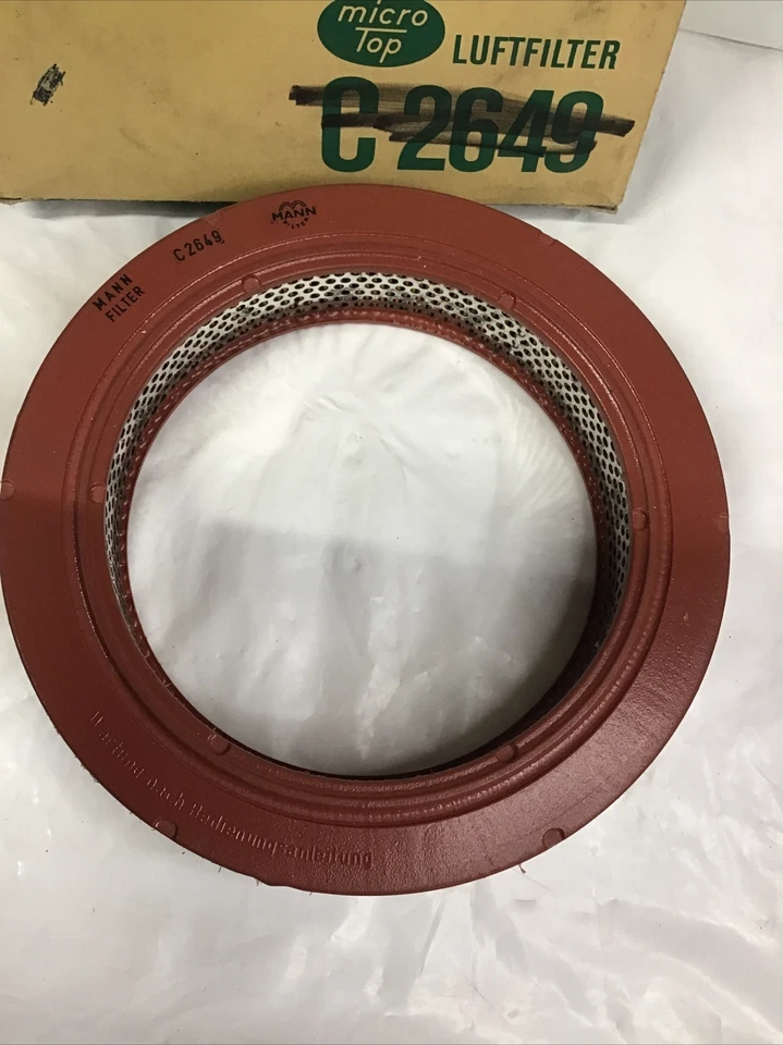 Filtro de aire Mann para motores Carb BMW 1502 1600 1602 1802 2500CS 2800CS 2002 Foto 2 de 4