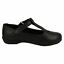 miniatuur 17 - Girls Black Spot On T Bar Shoes UK Sizes 10 - 2 : H2336