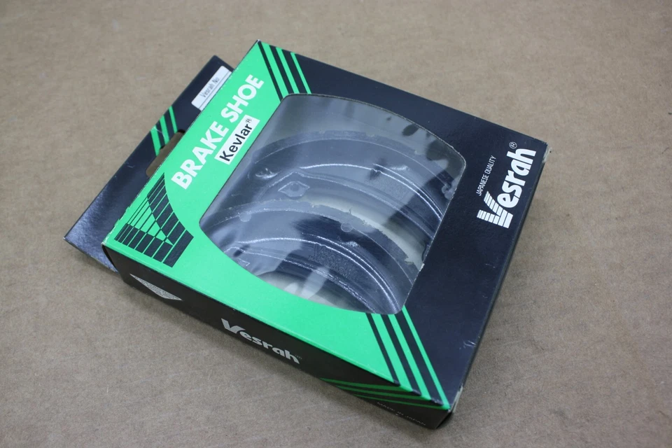 ZAPATOS DE FRENO DELANTEROS/TRASEROS HONDA CR125R ELSINORE 1983 1984 1985 CON VESRAH KEVLAR Foto 2 de 4