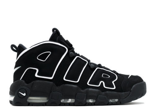 Nike Air More Uptempo OG Black White size 8.5. Scottie Pippen. 414962-002.