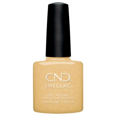 CND Shellac Gel Nail Polish, Seeing Citrine, 0.25 Fl Oz