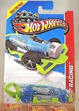 2013 Hot Wheels Treasure Hunt #136 HW Race/X-Raycers CARBONATOR Blue/Green wOH5s