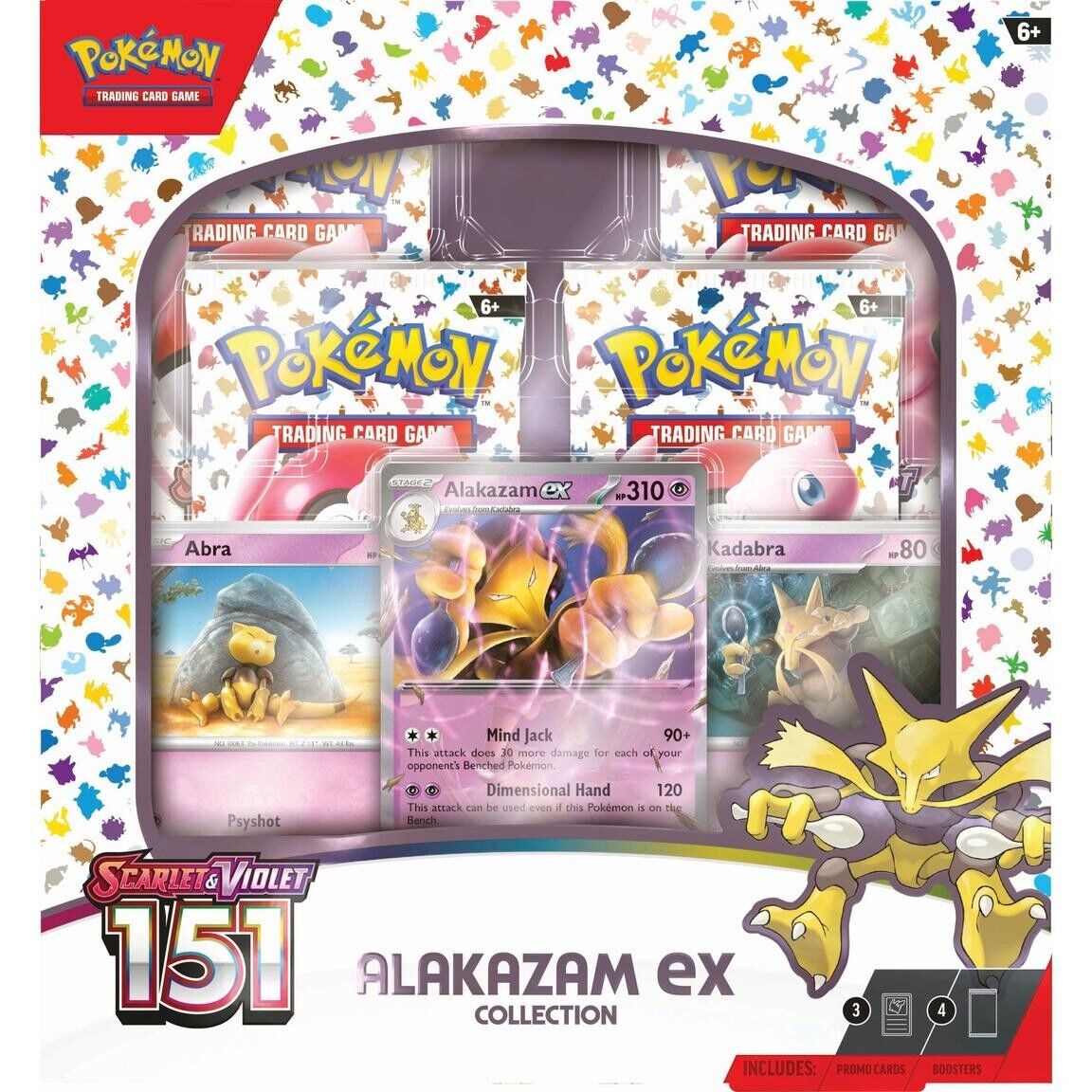 Pokemon: Scarlet & Violet - 151: Alakazam EX Collection - Fair Game