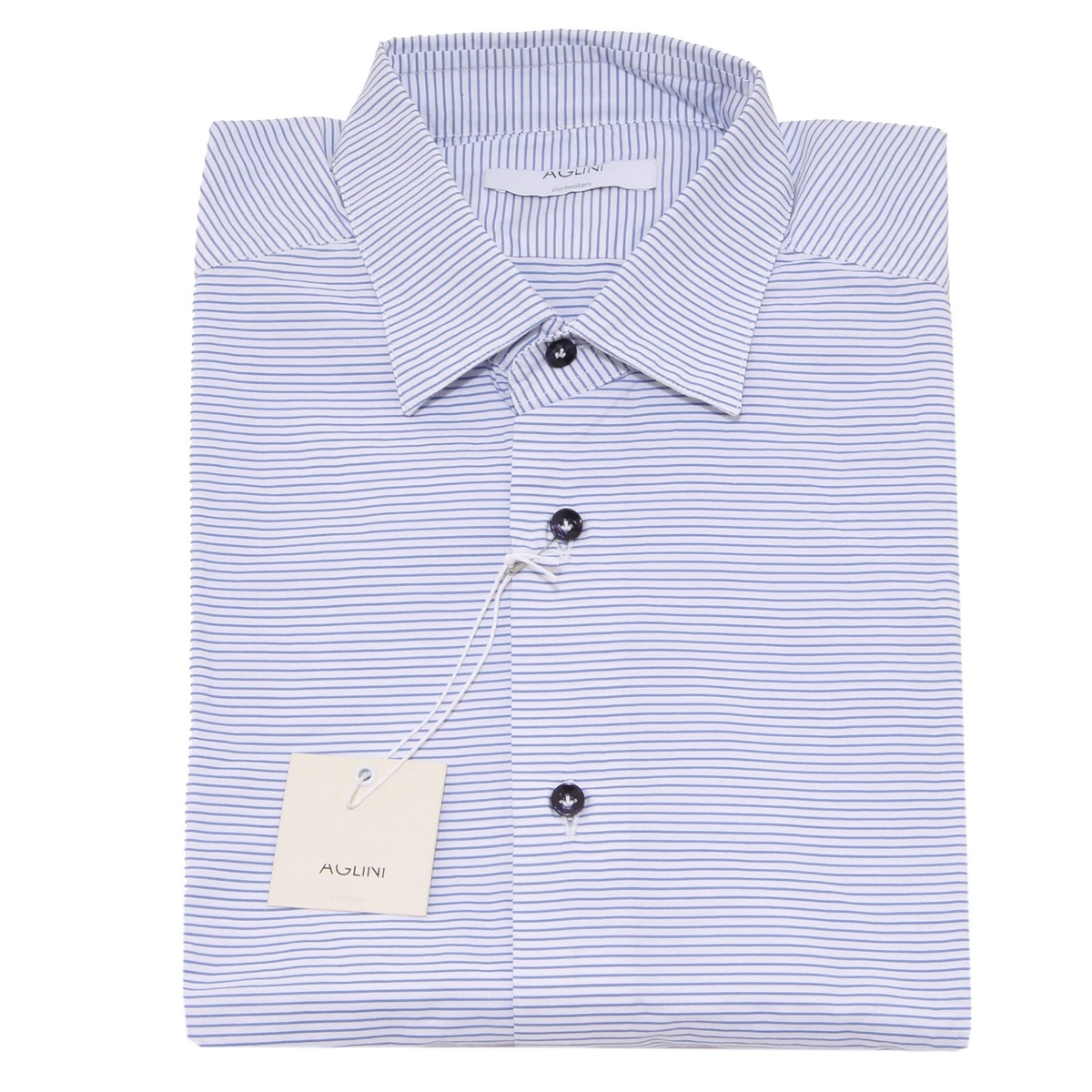 8348P camicia righe manica lunga AGLINI SHIRTMAKERS camicie uomo shirt men