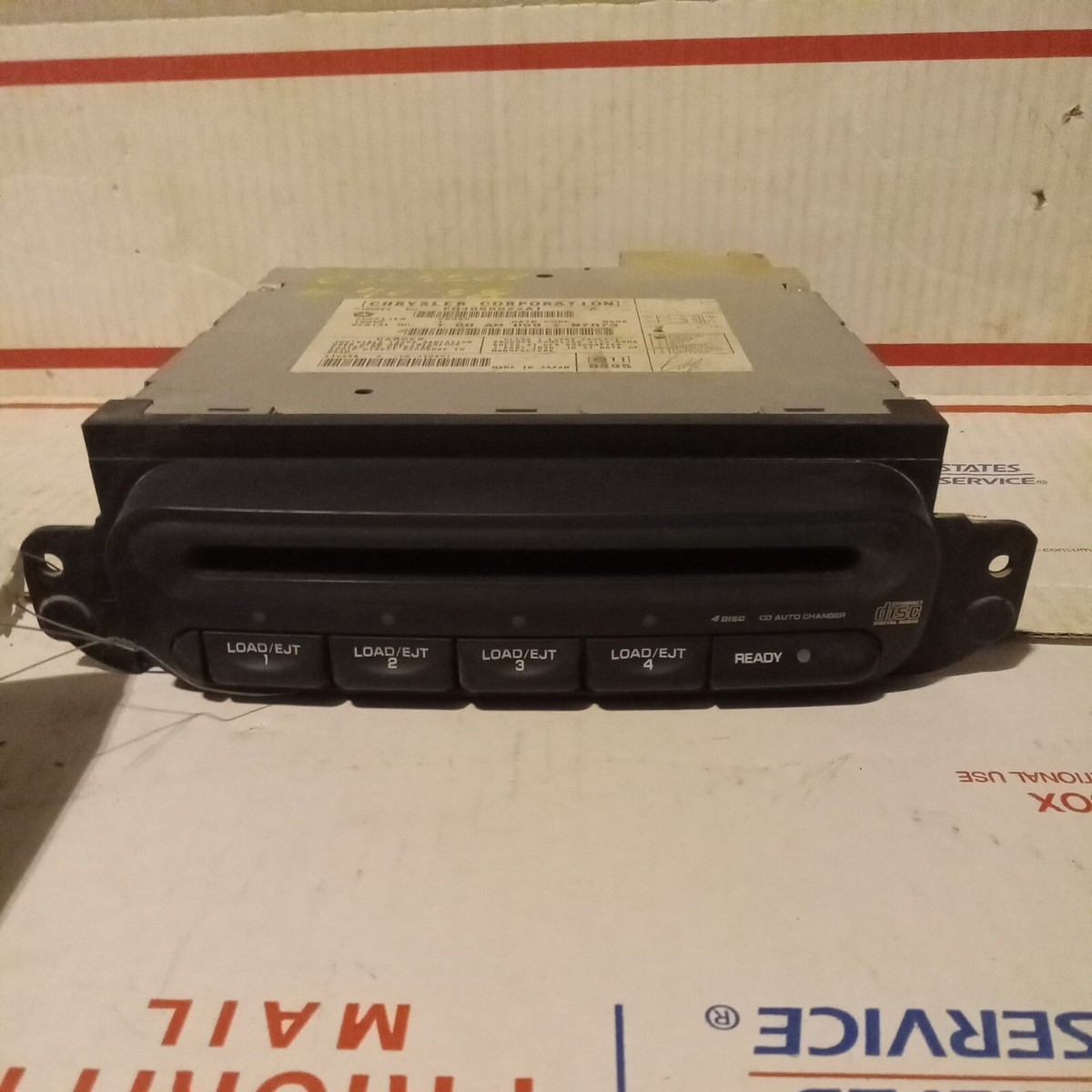 98 99 00 01 02 Chrysler Dodge Neon Grand Caravan 4 DISC CD CHANGER