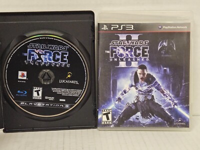 PS3 Star Wars: The Force Unleashed Bundle: I [1] & II [2] Sony PlayStation 3
