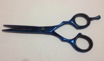 MAGNUM Professional Hairdressing Barber Salon Scissor Shears TITANIUM 5.0"