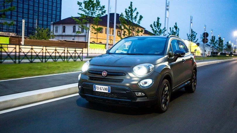 KIT COPPIA LUCI DIURNE DRL 15 LED P21W BA15S CANBUS FIAT 500X