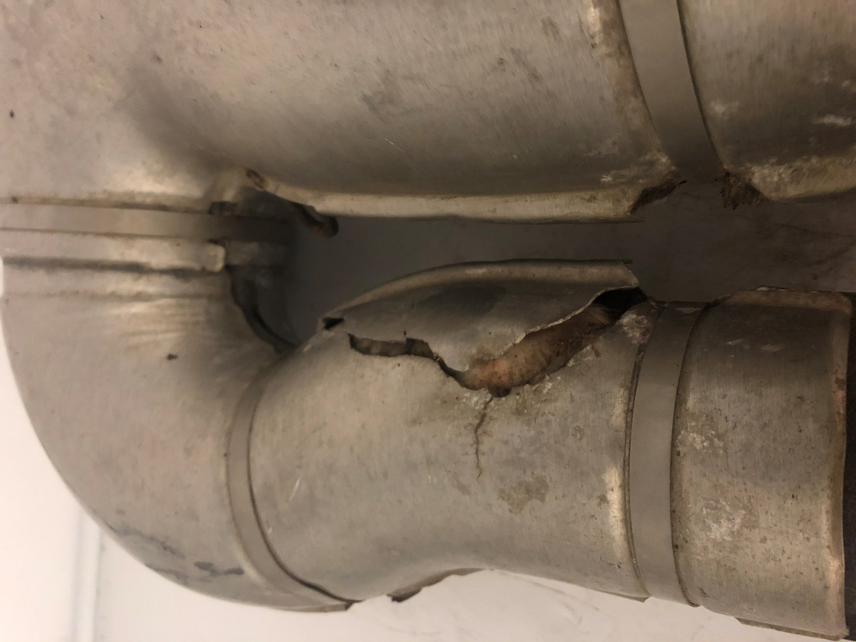 Ski Doo Muffler Exhaust Pipe 514054593 514054438 2009-16 MXZ MXZ