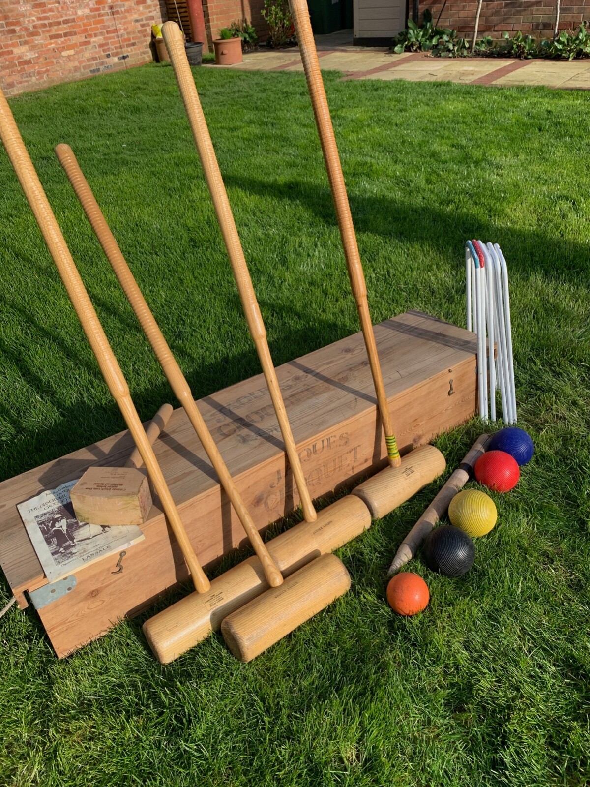 Genuine Jaques Croquet set eBay