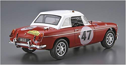 Aoshima 1/24 Das Modellauto Serie SP BLMC G/HM4 MG-B CLUB RALLY Ver. 1966 Kit JP - Bild 3 von 7