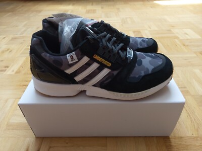 Adidas ZX 8000 Bape Undefeated Black US11 / EU45 Neu