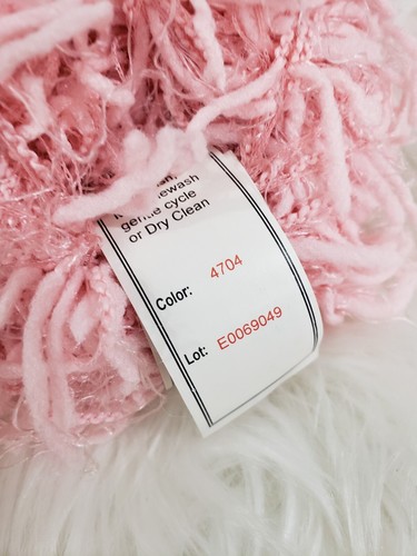 Crystal Palace Yarns Squiggle #4704 Soft Pink - LOT 2 NEW - Picture 4 of 4