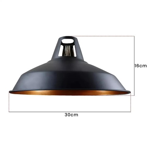 Vintage Metal Lamp Shade Ceiling Light Shades Retro Lampshade Easy Fit Pendant - Picture 69 of 74