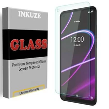 Tempered Glass Screen Protector Guard Shield Saver For T-Mobile Revvl (5G)