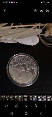 Lucky Coin I Love You Geschenk Münze