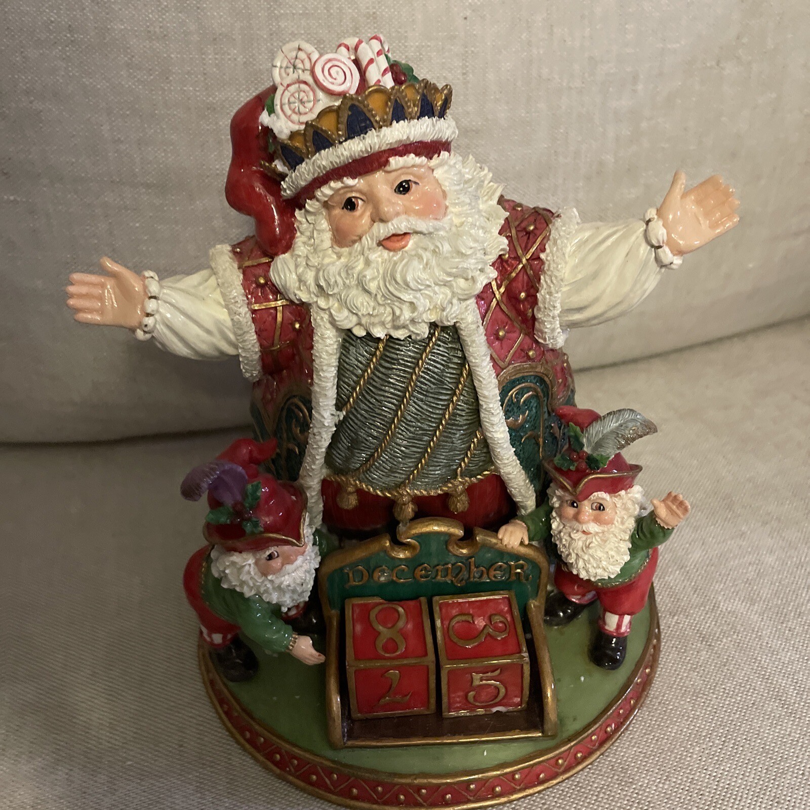 Fitz and Floyd Holiday Countdown Calendar Santa In Original Box – ASA College: Florida fitz-and-floyd-holiday-countdown-calendar-santa-in-original-box-asa-college-florida