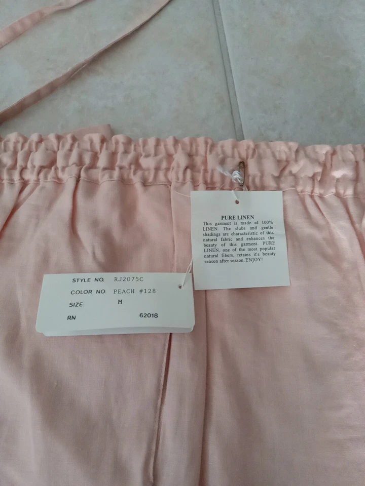 Rafaella Estilo Nº Traje pantalón RJ2075C talla mediana color melocotón Foto 3 de 4