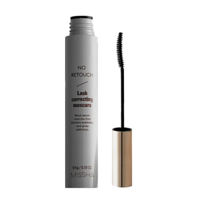 [MISSHA] No Retouch Lash Correcting Mascara No.Black - 9.5g