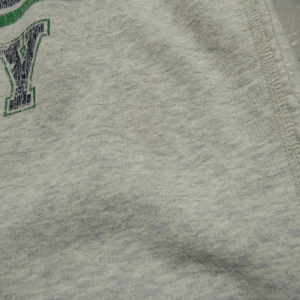 Sudadera de hockey Notre Dame talla mediana Adidas polar cuello redondo estilo vintage Foto 4 de 4