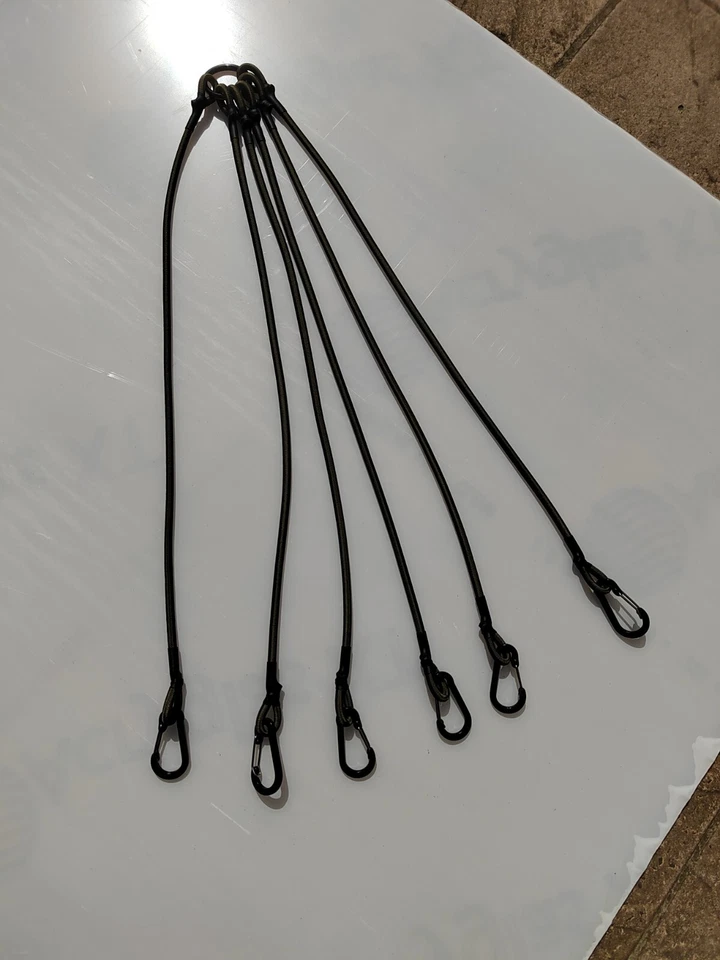 ANGELN BARROW BUNGEE GURT 6 X UNIVERSAL PASST ZU JEDER BARROW LANG 60 cm - Bild 2 von 4